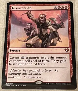 Insurrection Commander Masters Regular Card NM - Image 1