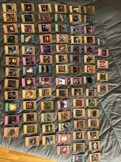 Yu-Gi-Oh Card Collection Rare, Uncommon, Common Cards 85 ct - Image 1