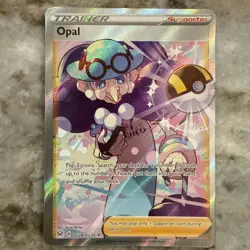 Opal - TG28/TG30 - Pokemon Lost Origins Trainer Gallery Ultra Rare Card NM - Image 1