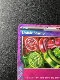 Pokemon Card Ace Spec Unfair Stamp 165/167 Twilight Masquerade Holo NM - Image 2