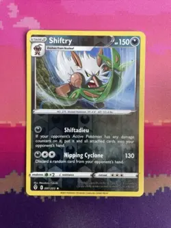 Pokemon Card Shiftry Evolving Skies Reverse Holo Rare 097/203 Near Mint - Image 1