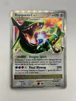 Rayquaza C Lv.X 146/147 Supreme Victors Holo 2009 Pokemon Card Nintendo - Image 1