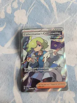 Ciphermaniac's Codebreaking 198/162 Temporal Forces Full Art Pokemon Card NM - Image 1