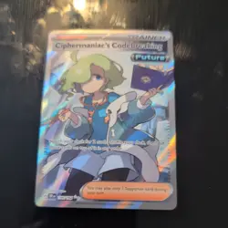 Ciphermaniac's Codebreaking 198/162 Temporal Forces Full Art Pokemon Card NM - Image 1