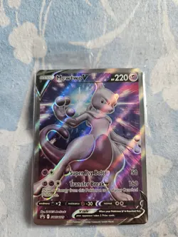 POKEMON PROMO CARD - MEWTWO V SWSH229 (HOLO) (FULL ART) (SEALED) M - Image 1