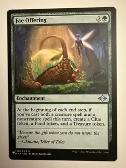 Magic the Gathering Fae Offering The List MTG - Image 1