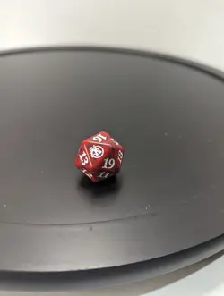 MTG Red Innistrad: Midnight Hunt Edition Spindown Die 20 Sided Dice Life Counter - Image 1