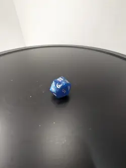 Mtg Planeswalker Symbol Spindown Die WotC Black Blue Green Red Sparkles - Image 3