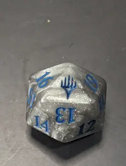 Mtg Planeswalker Symbol Spindown Die WotC Black Blue Green Red Sparkles - Image 4