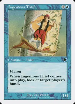 MTG - Ingenious Thief - Starter 1999 - X1 - (LP) - - Image 1