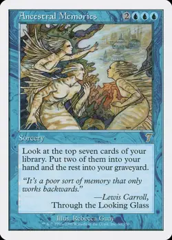 MTG - Ancestral Memories - Seventh Edition - X1 - (LP) - - Image 1