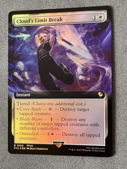MTG - Cloud’s Limit Break - FOIL Extended Art - Final Fantasy - FIC 0103 - Image 1
