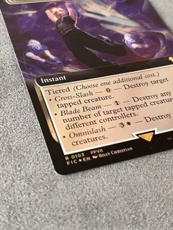MTG - Cloud’s Limit Break - FOIL Extended Art - Final Fantasy - FIC 0103 - Image 3