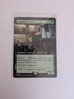 MtG Graham O'Brien R Doctor Who Magic The Gathering NM/M - Image 1