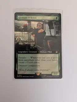 MtG Graham O'Brien R Doctor Who Magic The Gathering NM/M - Image 4