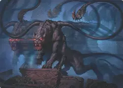 ADVENTURES IN THE FORGOTTEN REALMS..DISPLACER BEAST..ART SERIES..MTG..NRMT NP - Image 1