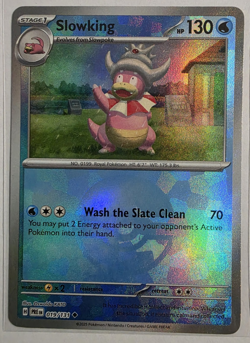 Pokemon TCG Slowking Poke Ball Pattern 019/131 Prismatic Evolutions Holo - Image 1