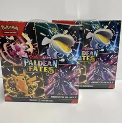 Lot Of 2 - Pokemon: Paldean Fates Booster Bundle Box - Sealed - Image 1