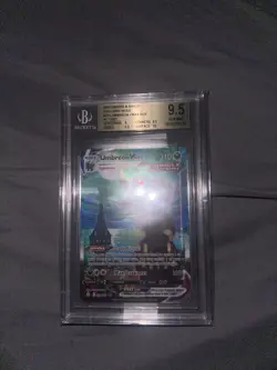 Pokemon Beckett BGS 9.5 Umbreon VMAX Alternate Art 215/203 Evolving Skies - Image 1