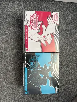 Pokemon Black Bolt / White Flare Elite Trainer Box ETB, 1 Of Each, New & Sealed - Image 1