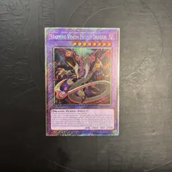 Yugioh 1x Starving Venom Fusion Dragon RA04-EN272 Platinum Secret Rare 1st Ed NM - Image 1