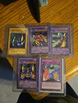 Yugioh XYZ-Dragon Cannon BPT-010 Secret Rare + xyz cards VLP/NM - Image 1