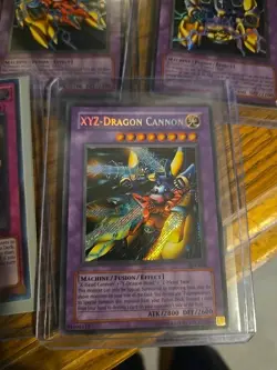 Yugioh XYZ-Dragon Cannon BPT-010 Secret Rare + xyz cards VLP/NM - Image 2