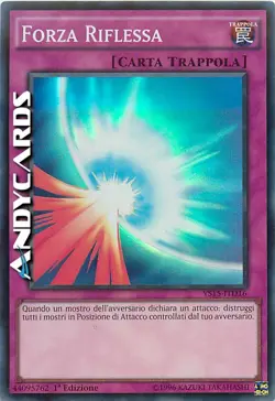 FORZA RIFLESSA • (Mirror Force) • Super R • YS15 ITD16 • 1Ed • Yugioh! ANDYCARDS - Image 1