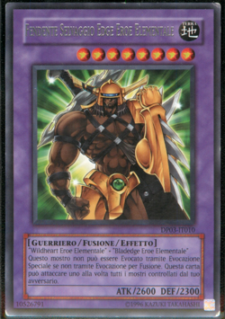 FENDENTE SELVAGGIO EDGE EROE ELEMENTALE • Rara • DP03 IT010 • heavy pl • Yugioh! - Image 1