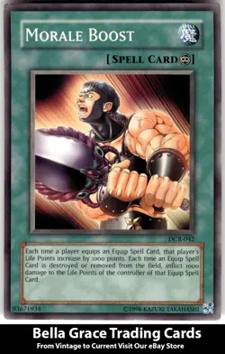 Morale Boost #DCR-042 Dark Crisis Yugioh Common - Image 1