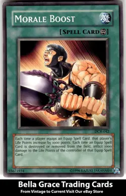 Morale Boost #DCR-042 Dark Crisis Yugioh - Image 1