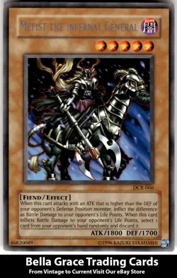 Mefist the Infernal General #DCR-066 Dark Crisis Yugioh Rare Rare - Image 1