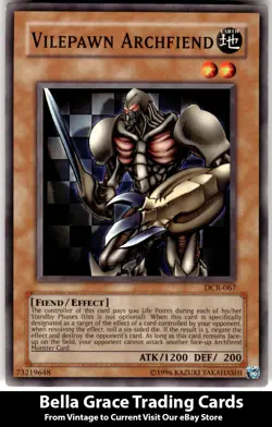 Vilepawn Archfiend #DCR-067 Dark Crisis Yugioh Common - Image 1