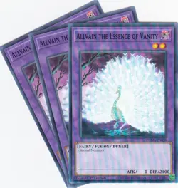 3x YUGIOH..ALLVAINTHE ESSENCE OF VANITY..DAMA-EN038.NM/MT/NP..1ST EDITION.COMMON - Image 1