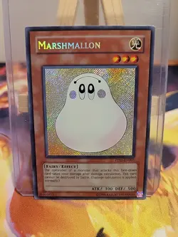 YUGIOH TCG: Marshmallon PP01-EN003 Secret Rare Unlimited Edition LP - Image 1