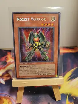 Yugioh Rocket Warrior CT2-EN005 Secret Rare Limited Edition HP - Image 1