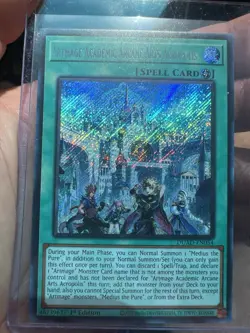 Artmage Academic Arcane Arts Acropolis DUAD-EN054 Secret Rare NM 1st Ed YUGIOH - Image 1
