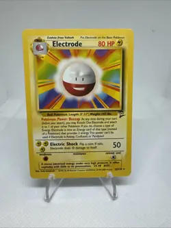 Electrode - Pokemon Card 25/130 Non Holo Rare Base Set 2 Vintage - Image 1