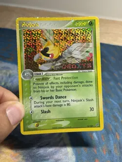Ninjask 13/107 Reverse Holo Rare Stamped Ex Deoxys 2005 Pokemon Card - Image 3