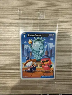 Gingerbrave - Cookie Run Braverse TCG - 2025 Gen Con Exclusive Promo Card - Image 1