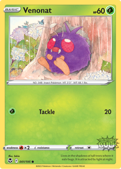 Silver Tempest Reverse Holo Pokemon Card Singles Near Mint (NM) - Image 2