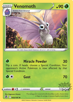 Silver Tempest Reverse Holo Pokemon Card Singles Near Mint (NM) - Image 3