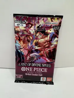 A Fist Of Divine Speed Booster Pack One Piece Card Game OP-11 English OP11 - Image 1