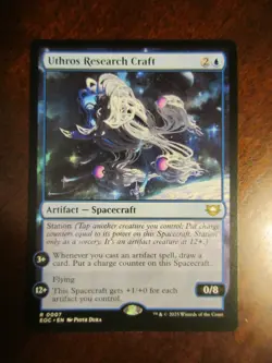 Magic The Gathering Commander Edge of Eternities UTHROS RESEARCH CRAFT MTG 7 - Image 1