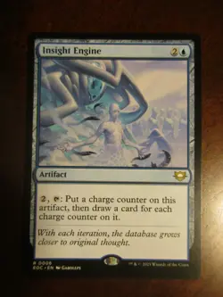 Magic The Gathering Commander Edge of Eternities INSIGHT ENGINE MTG 6 - Image 1