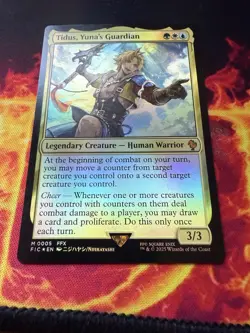 Tidus, Yuna's Guardian -Foil Light Play MTG Commander: FINAL FANTASY - Image 1