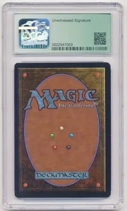 Graded Miscut Gold Signed Adventurers' Guildhouse CGC Artist Tom Wanerstrand MTG - Image 2