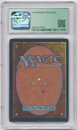 Graded Signed Firestorm Phoenix CGC 8.5 w/2x9 Legends Artist Jeff A. Menges MTG! - Image 2