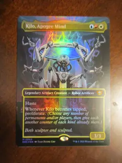 Magic The Gathering Commander Edge of Eternities KILO APOGEE MIND FOIL MTG 3 - Image 1
