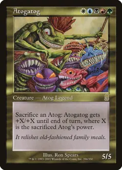 MTG - Atogatog - Odyssey - X1 - (LP) - - Image 1